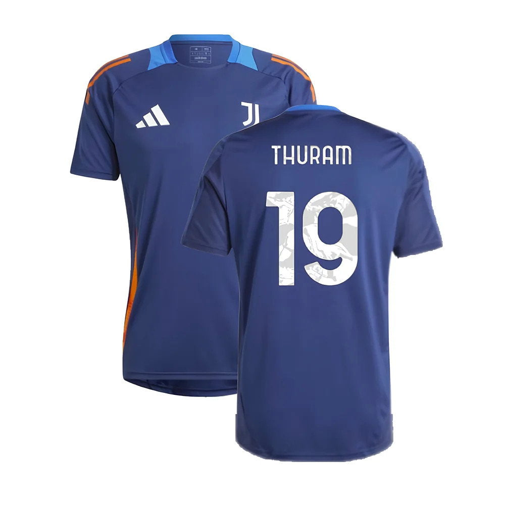 2024-2025 Juventus Training Jersey (Navy) (Thuram 19)_0