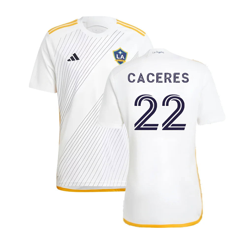 2024-2025 LA Galaxy Home Shirt (CACERES 22)_0