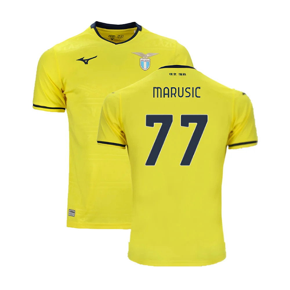 2024-2025 Lazio Away Shirt (Kids) (Marusic 77)_0