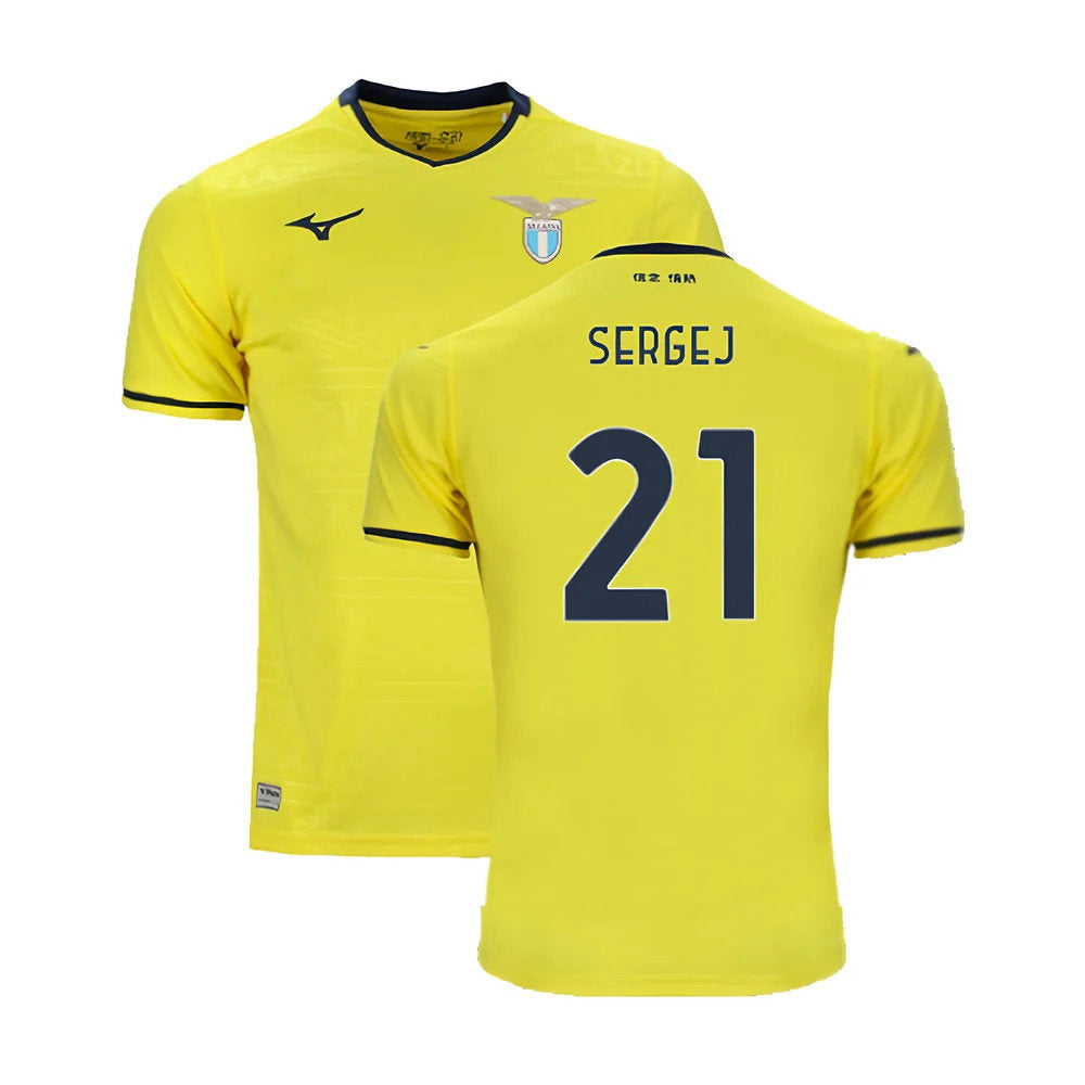2024-2025 Lazio Away Shirt (Kids) (Sergej 21)_0