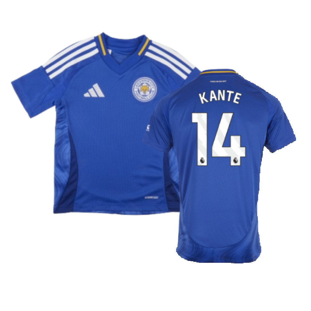 2024-2025 Leicester City Home Shirt (Kids) (Kante 14)_0