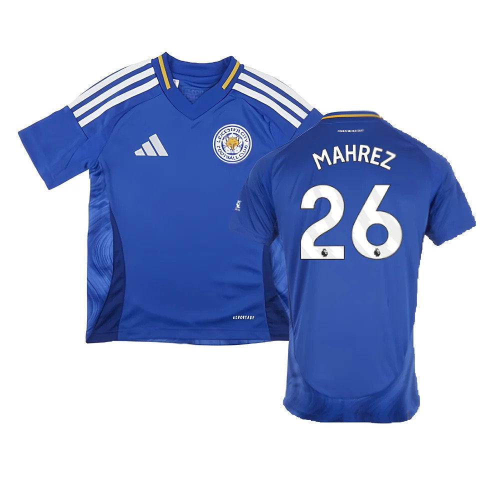 2024-2025 Leicester City Home Shirt (Kids) (Mahrez 26)_0