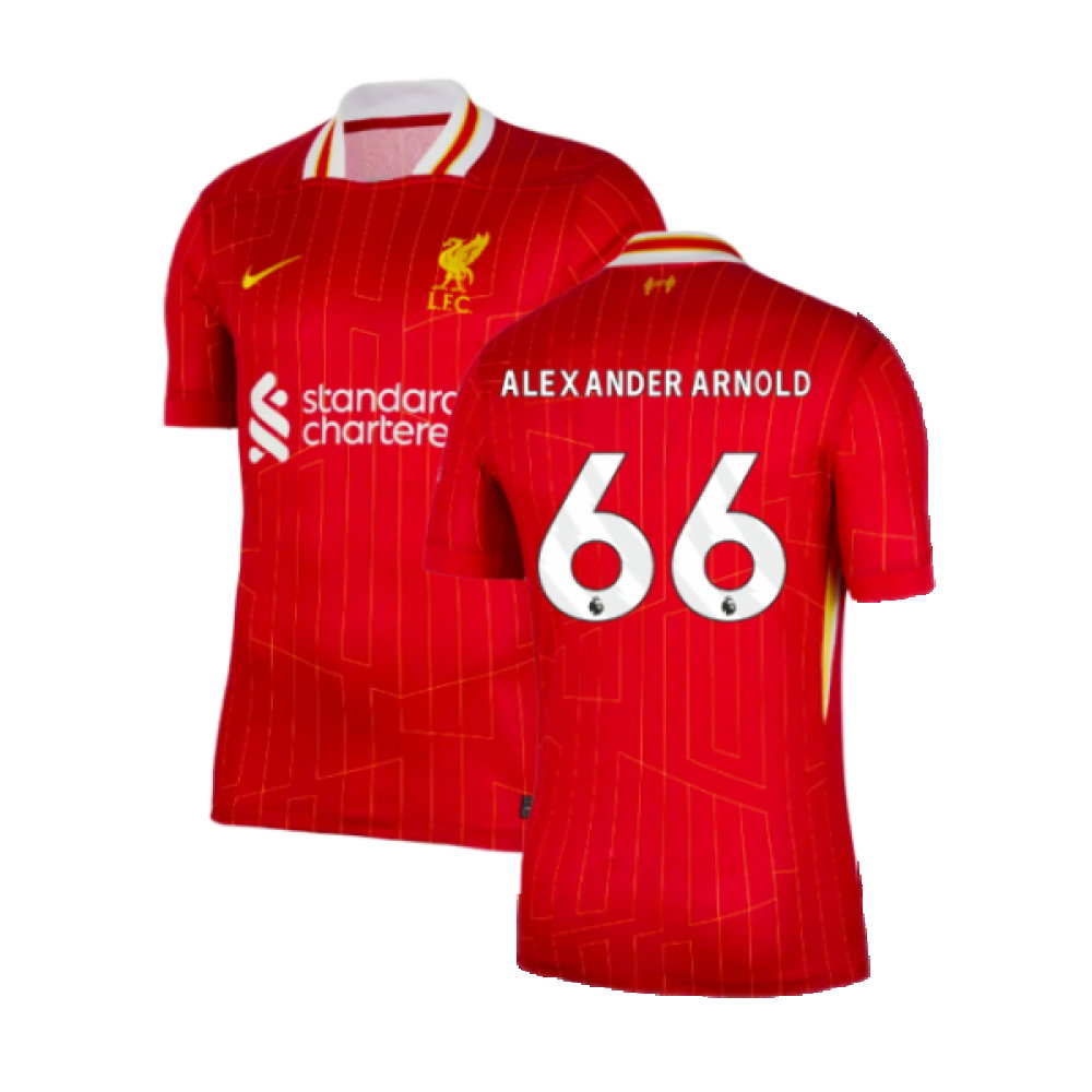 2024-2025 Liverpool Home Shirt (Alexander Arnold 66)_0