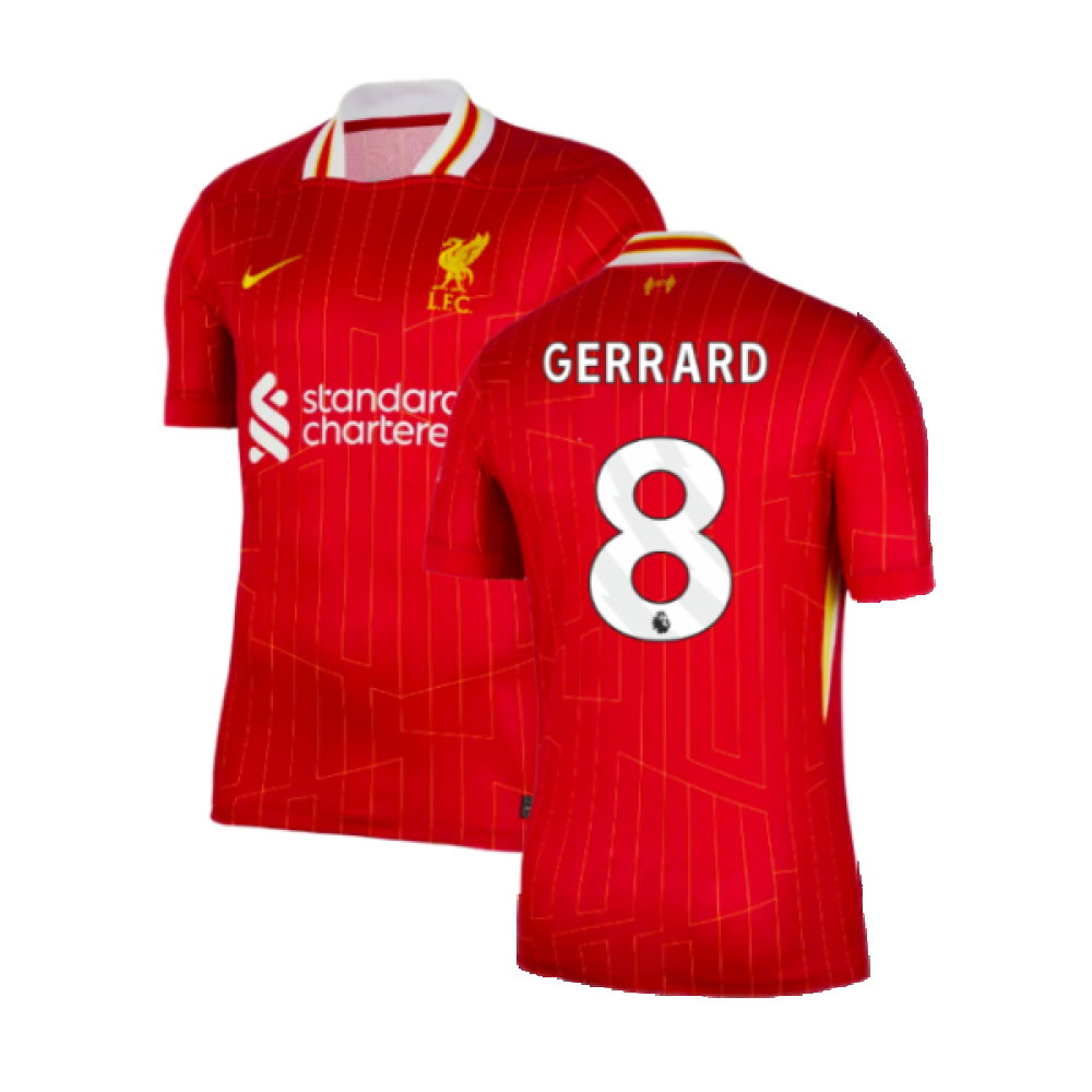 2024-2025 Liverpool Home Shirt (Gerrard 8)_0
