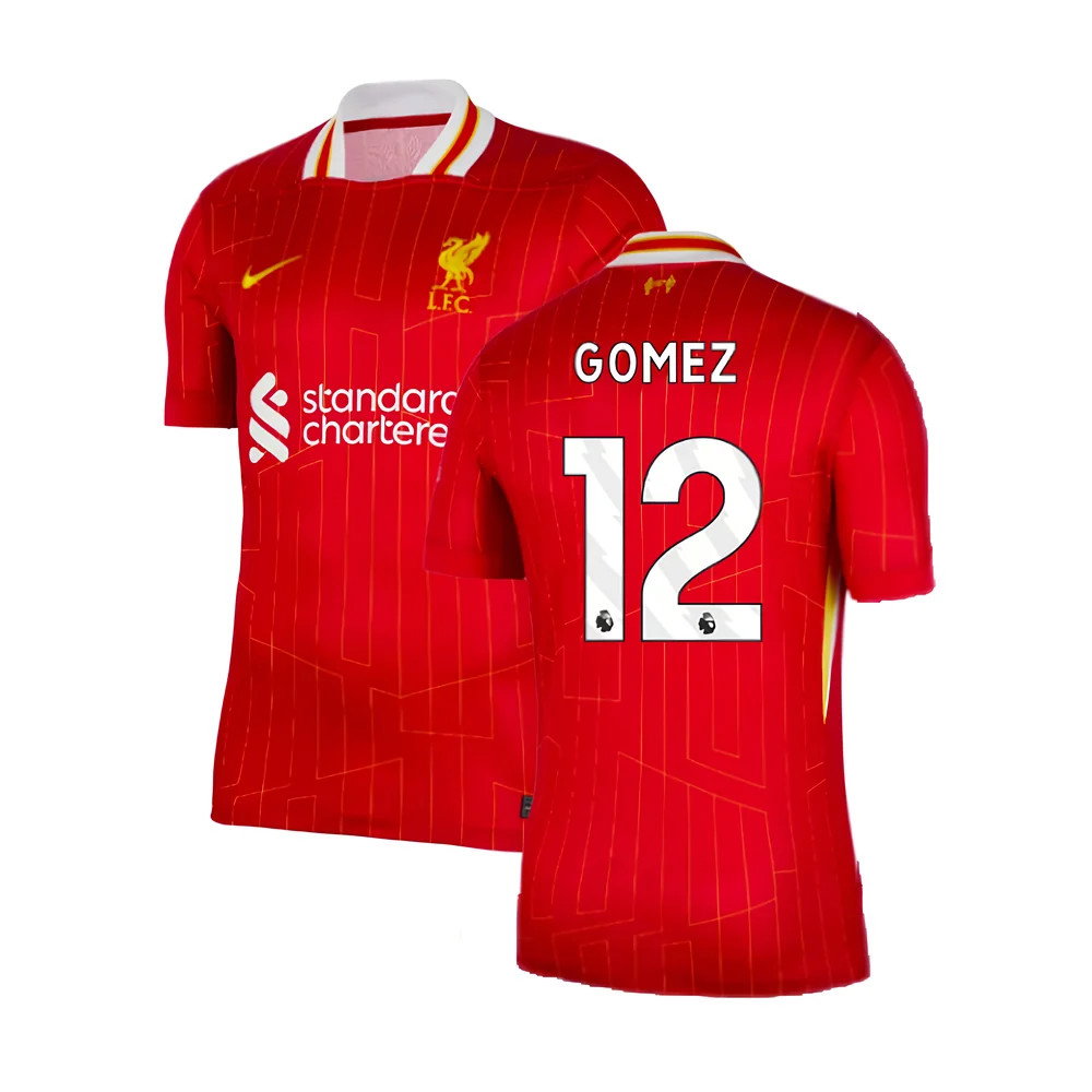 2024-2025 Liverpool Home Shirt (Gomez 12)_0