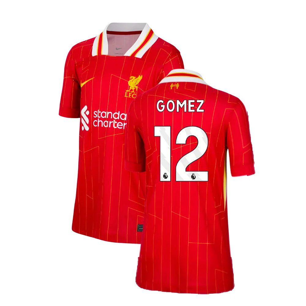 2024-2025 Liverpool Home Shirt (Kids) (Gomez 12)_0