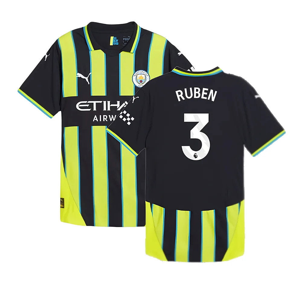 2024-2025 Man City Away Authentic Shirt (Ruben 3)_0