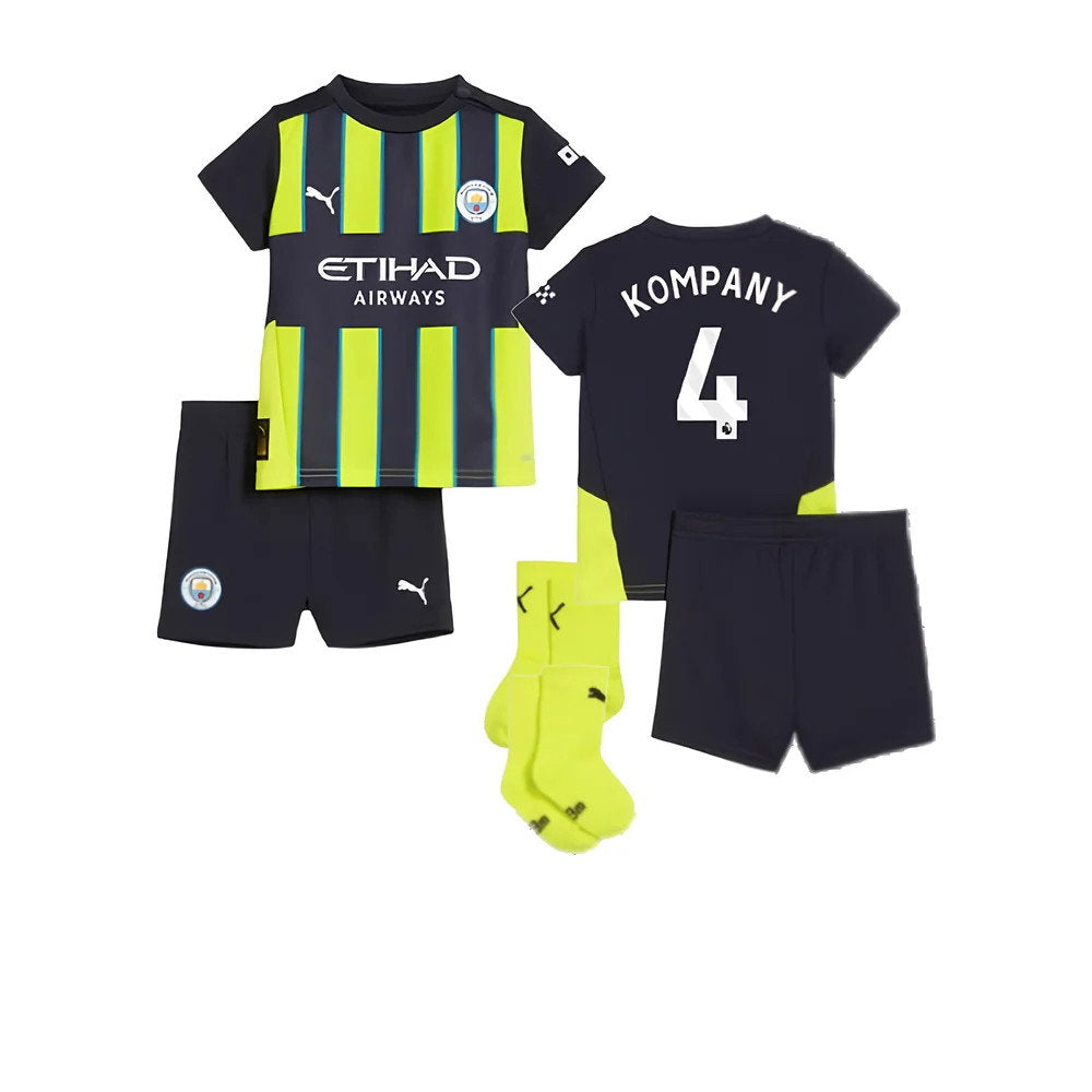 2024-2025 Man City Away Baby Kit (Kompany 4)_0