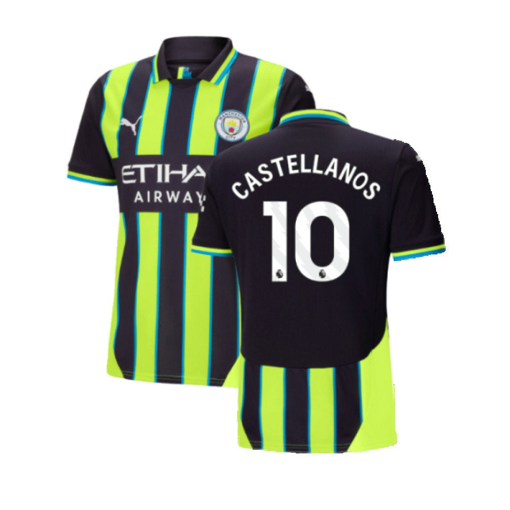 2024-2025 Man City Away Shirt (Castellanos 10)_0