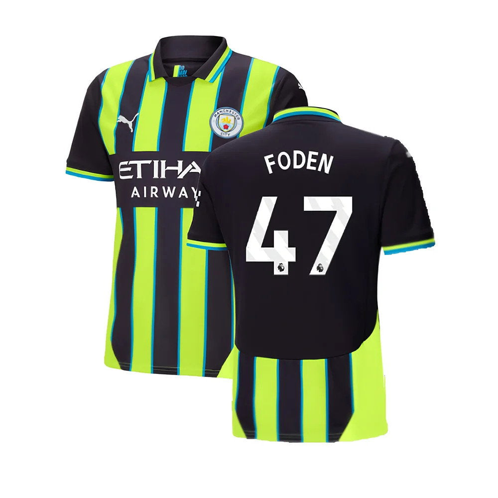 2024-2025 Man City Away Shirt (Foden 47)_0