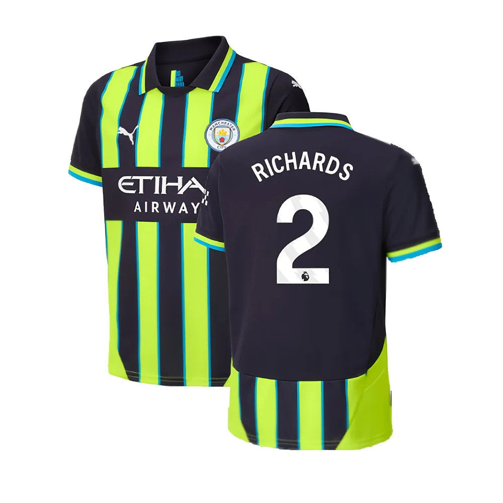 2024-2025 Man City Away Shirt (Kids) (Richards 2)_0