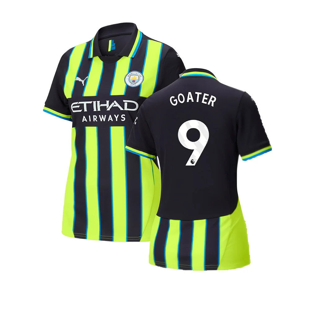 2024-2025 Man City Away Shirt (Womens) (Goater 9)_0