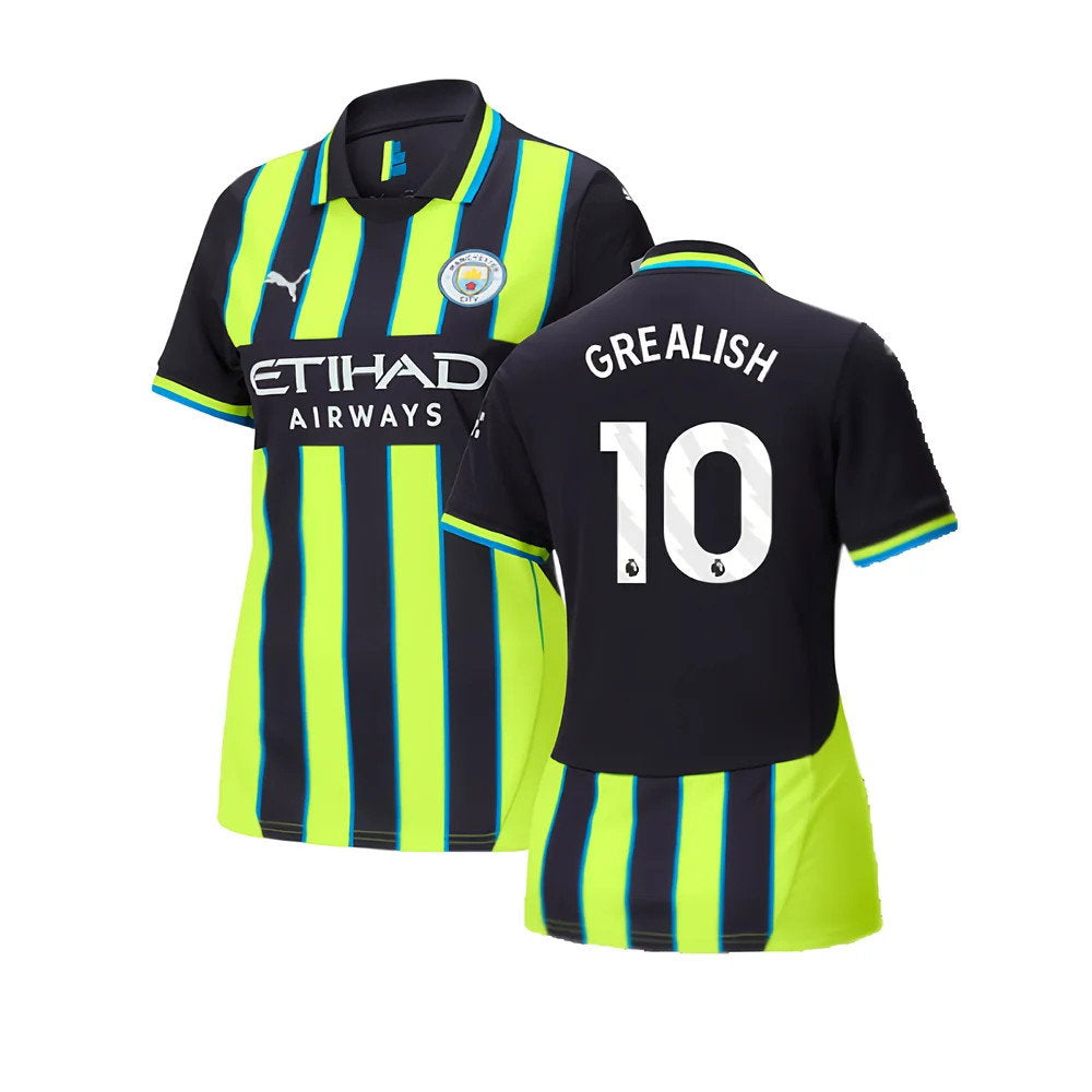 2024-2025 Man City Away Shirt (Womens) (Grealish 10)_0