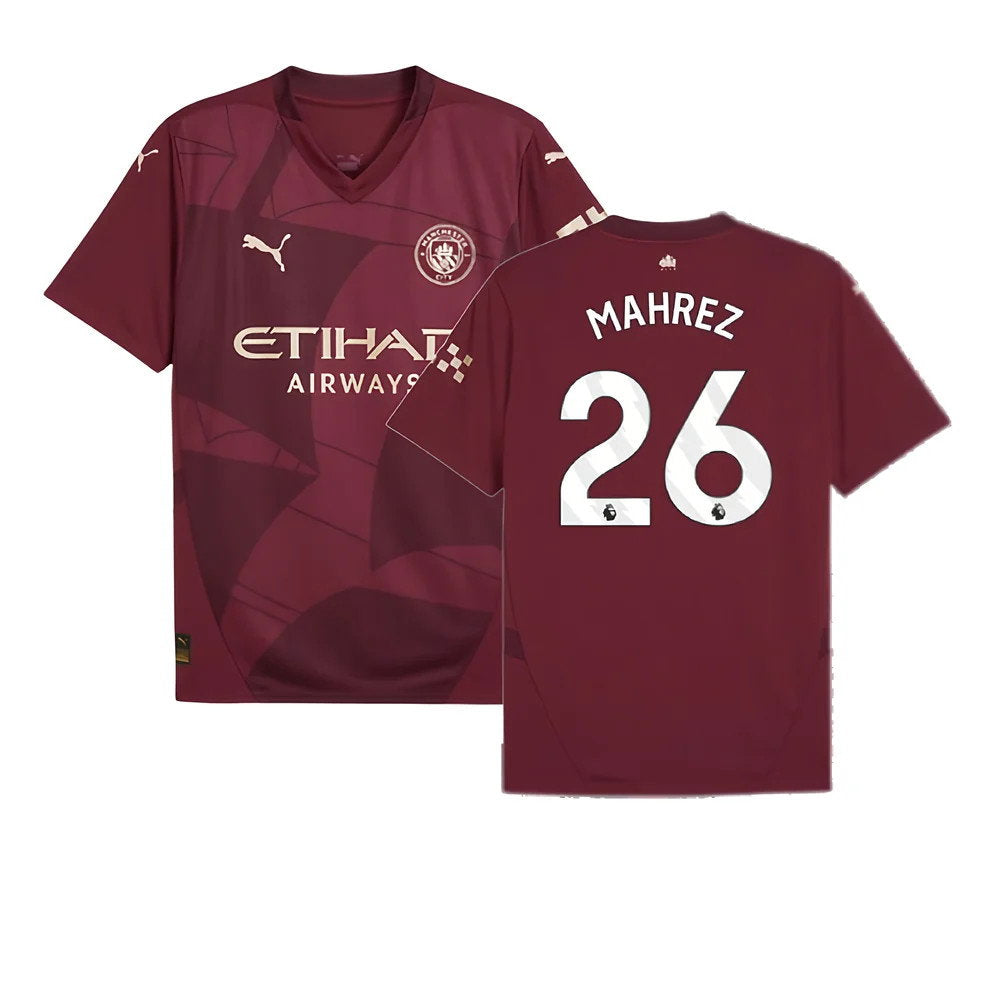 2024-2025 Man City Third Shirt (Mahrez 26)_0
