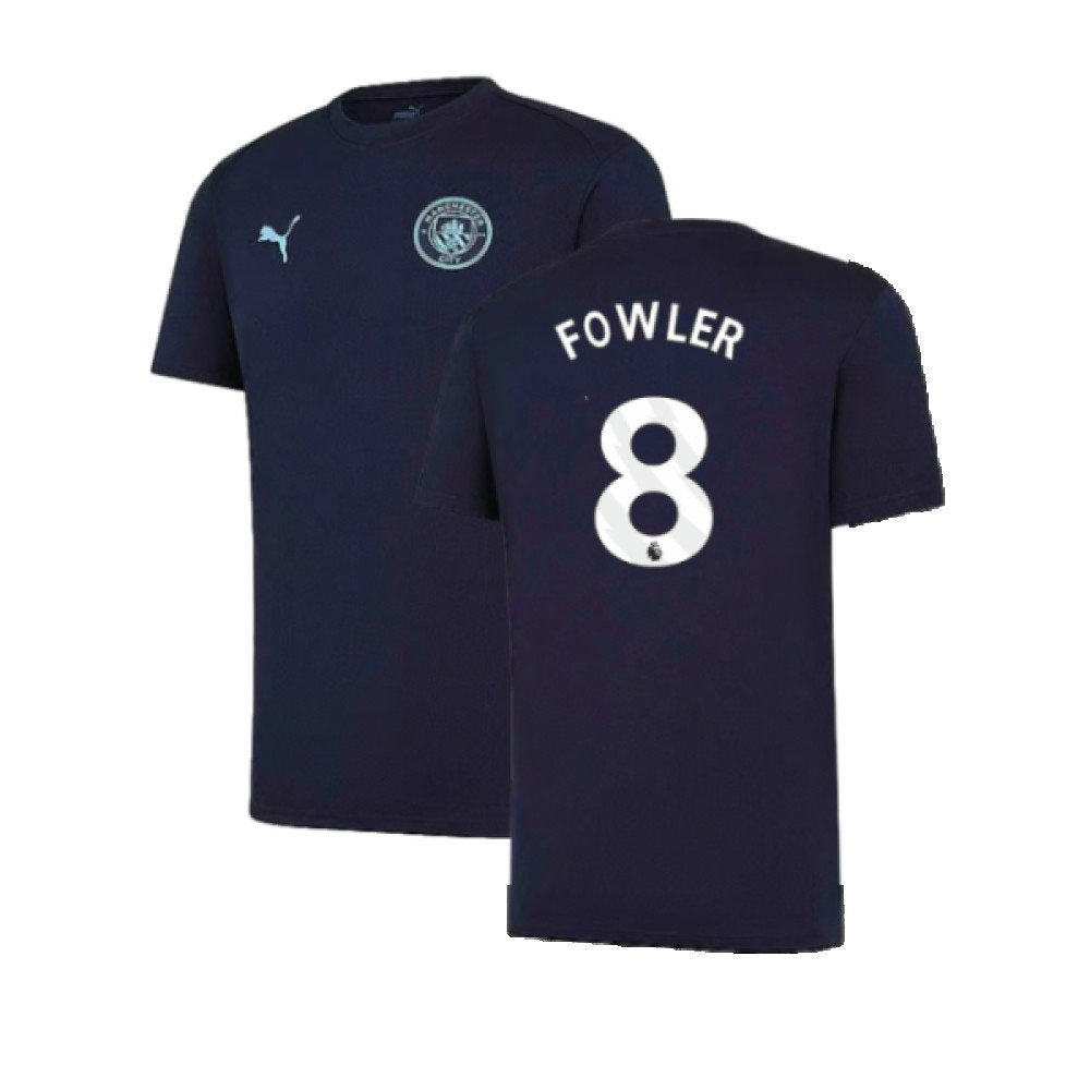 2024-2025 Man City Training Shirt (Inky Blue) - Kids (Fowler 8)_0