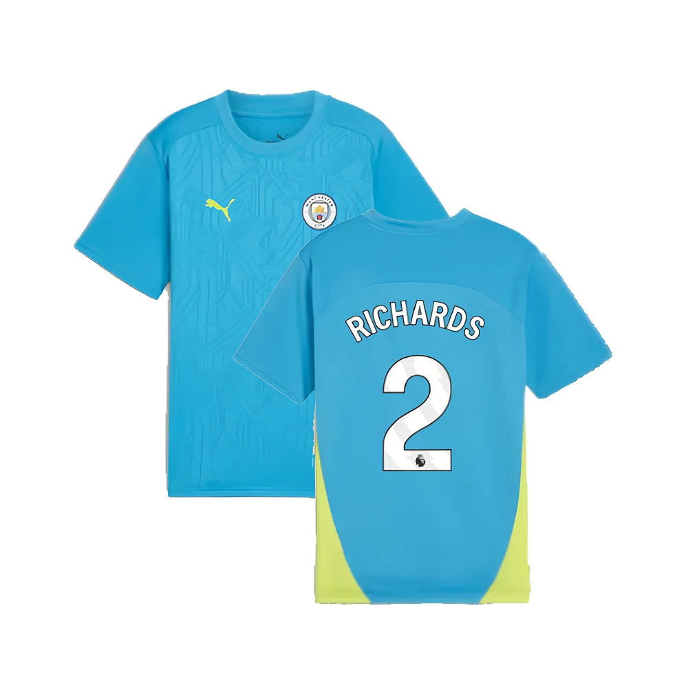 2024-2025 Man City Training Shirt (Magic Blue) - Kids (Richards 2)_0