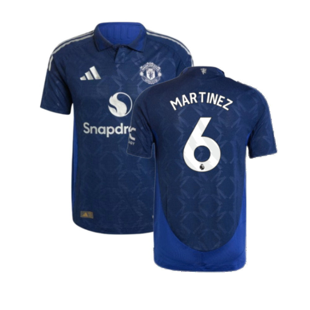 2024-2025 Man Utd Authentic Away Shirt (Martinez 6)_0