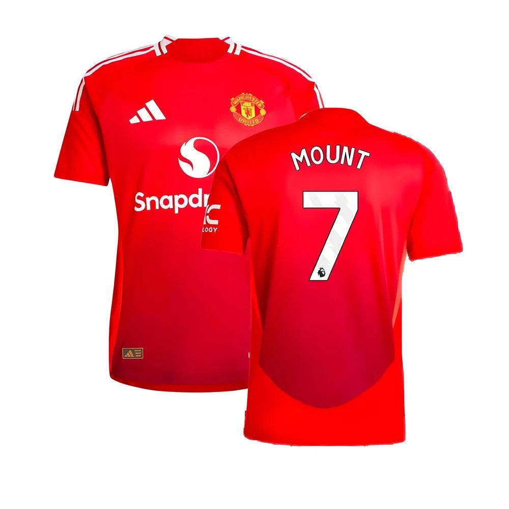 2024-2025 Man Utd Authentic Home Shirt (Mount 7)_0