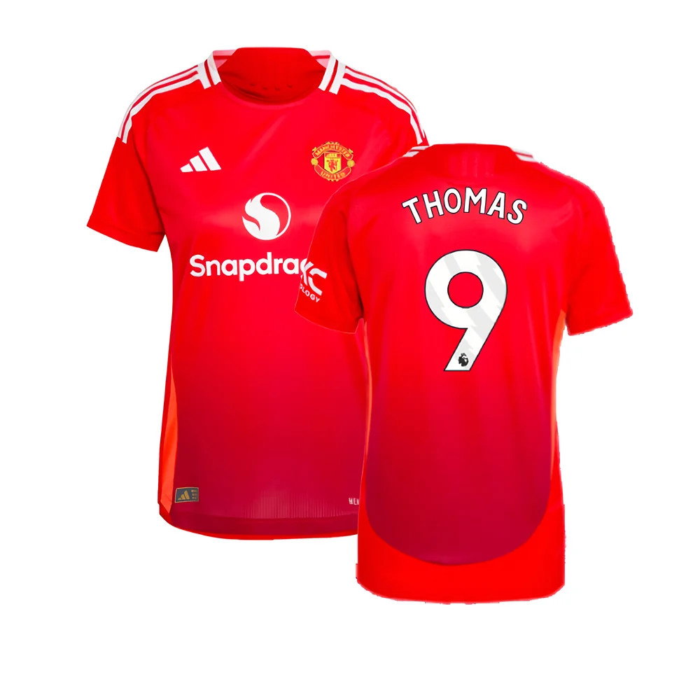 2024-2025 Man Utd Authentic Home Shirt (Womens) (Thomas 9)_0