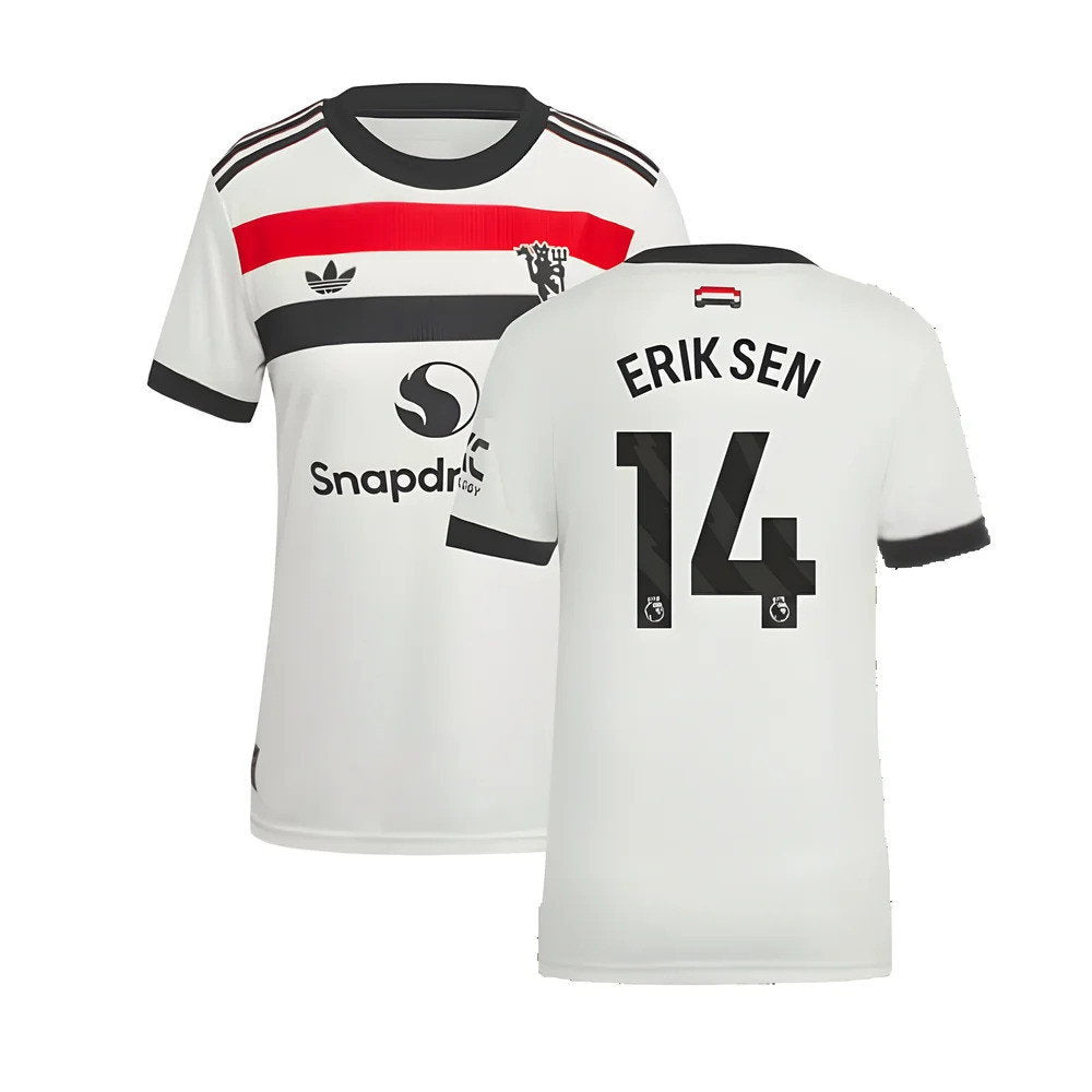 2024-2025 Man Utd Authentic Third Shirt (Womens) (Eriksen 14)_0