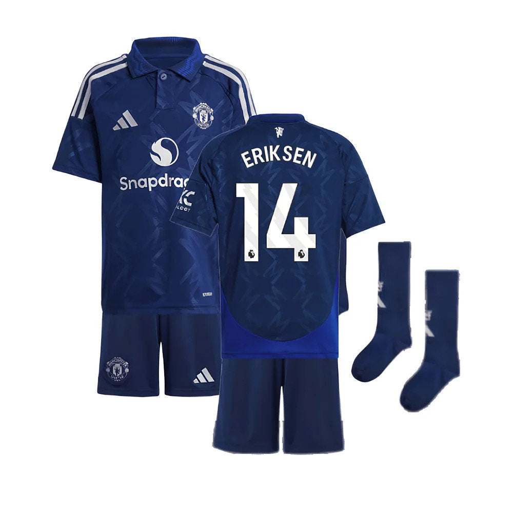 2024-2025 Man Utd Away Mini Kit (Eriksen 14)_0