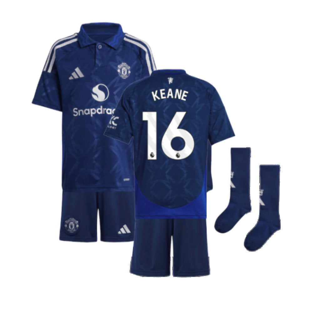 2024-2025 Man Utd Away Mini Kit (Keane 16)_0