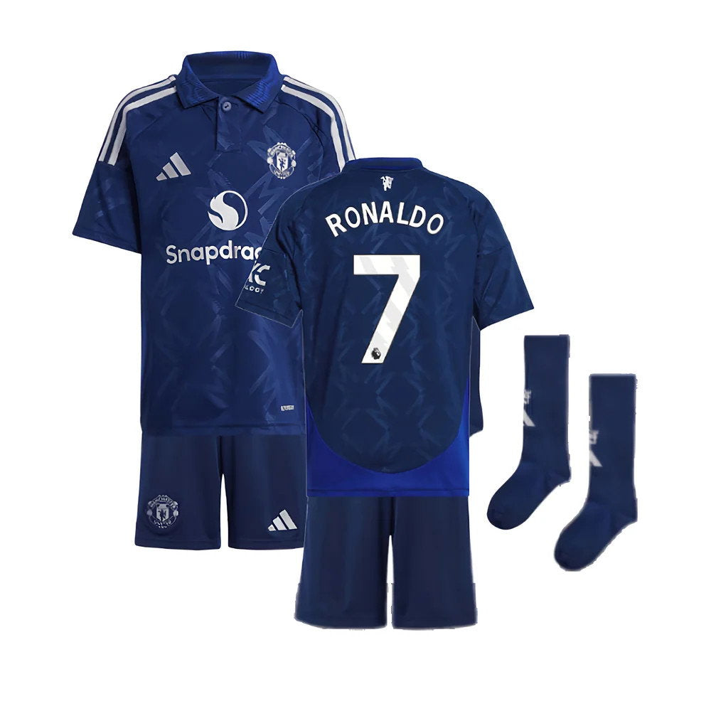 2024-2025 Man Utd Away Mini Kit (Ronaldo 7)_0