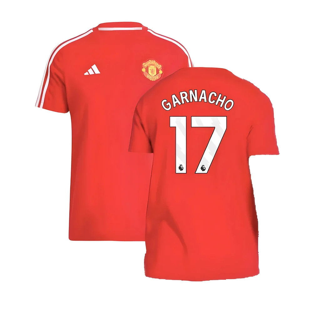 2024-2025 Man Utd DNA Tee (Red) (Garnacho 17)_0