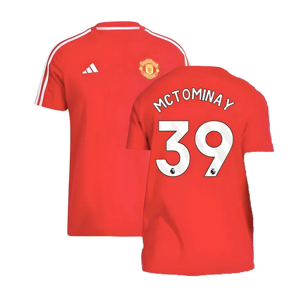2024-2025 Man Utd DNA Tee (Red) (McTominay 39)_0