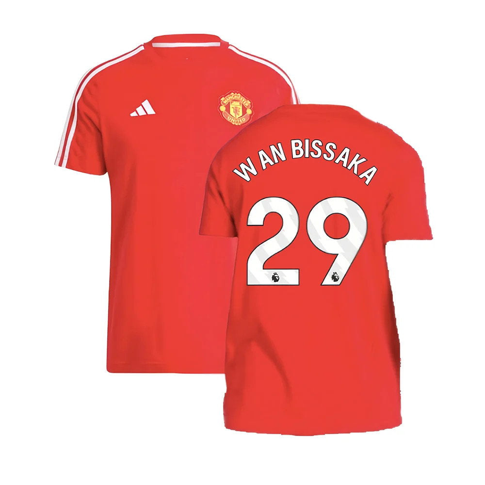 2024-2025 Man Utd DNA Tee (Red) (Wan Bissaka 29)_0