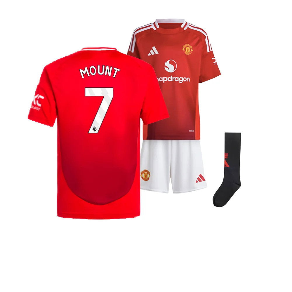 2024-2025 Man Utd Home Mini Kit (Mount 7)_0