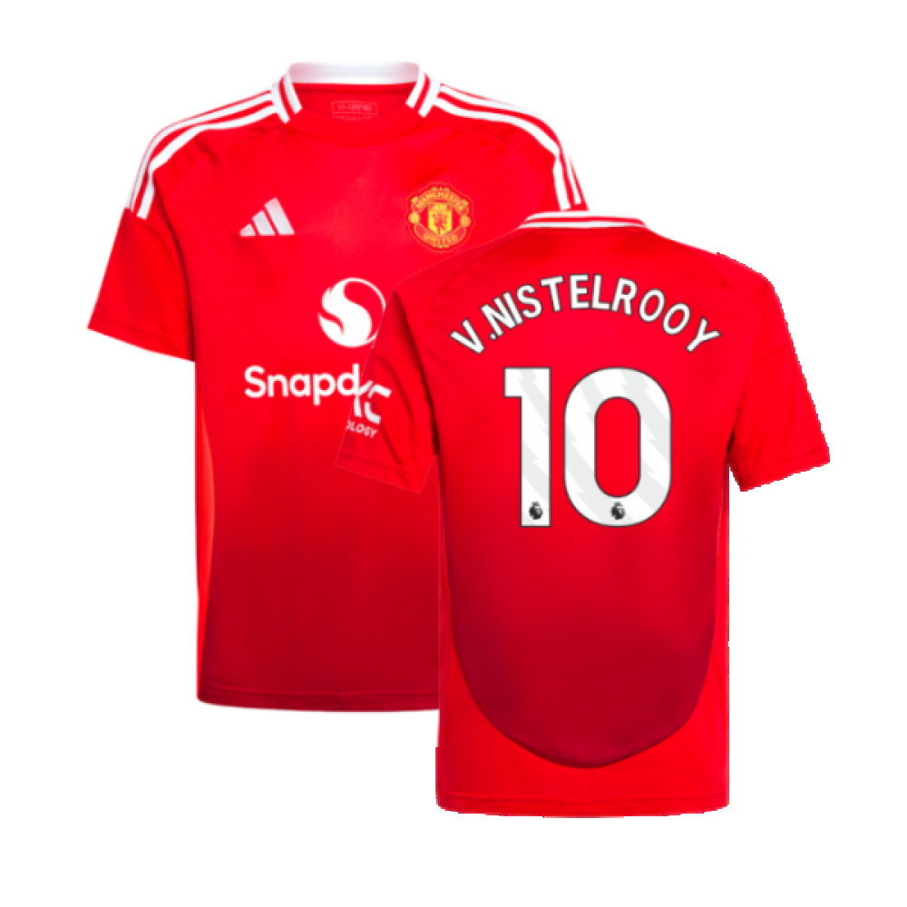 2024-2025 Man Utd Home Shirt (Kids) (V.Nistelrooy 10)_0