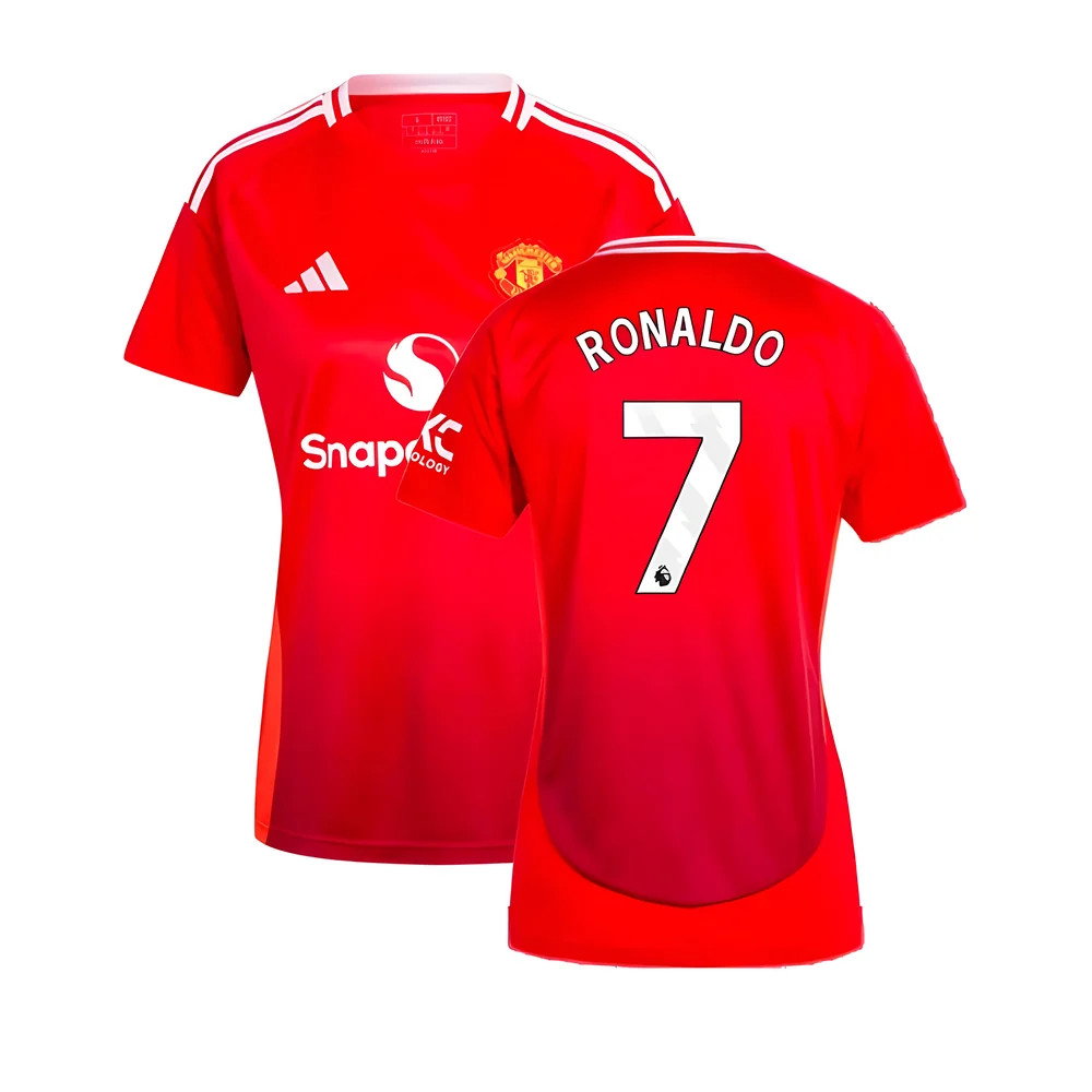 2024-2025 Man Utd Home Shirt (Womens) (Ronaldo 7)_0