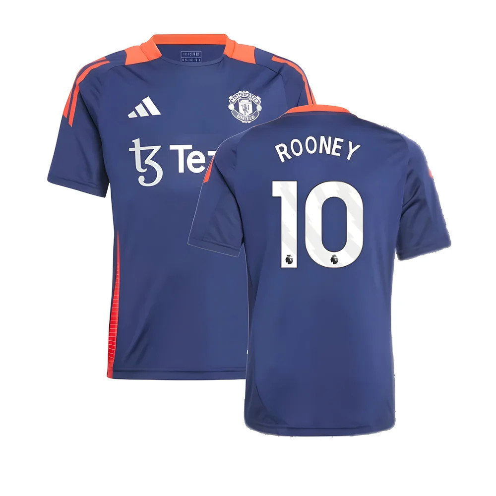 2024-2025 Man Utd Training Jersey (Night Indigo) - Kids (Rooney 10)_0