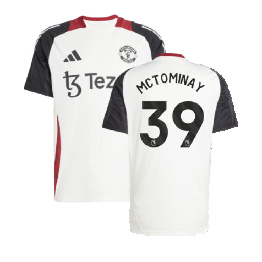 2024-2025 Man Utd Training Jersey (Off White) (McTominay 39)_0