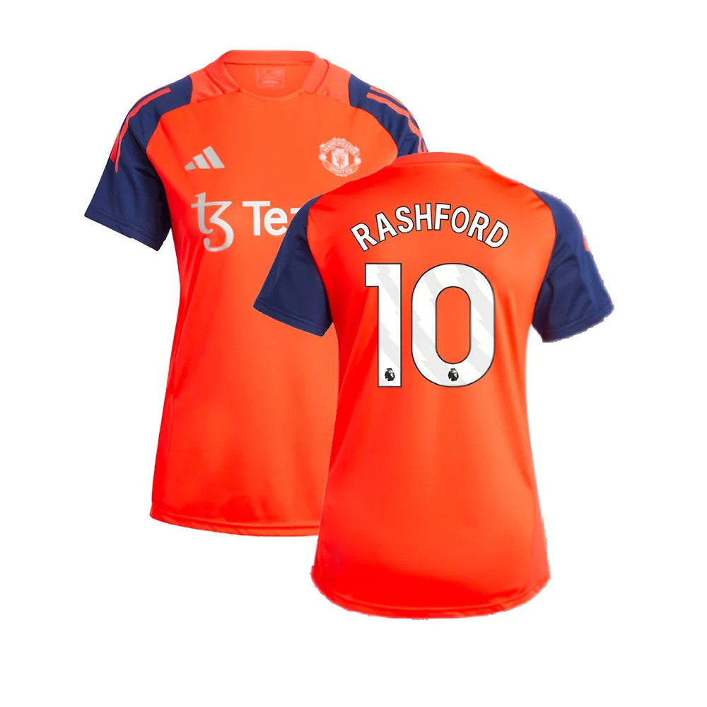 2024-2025 Man Utd Training Jersey (Red) - Womens (Rashford 10)_0