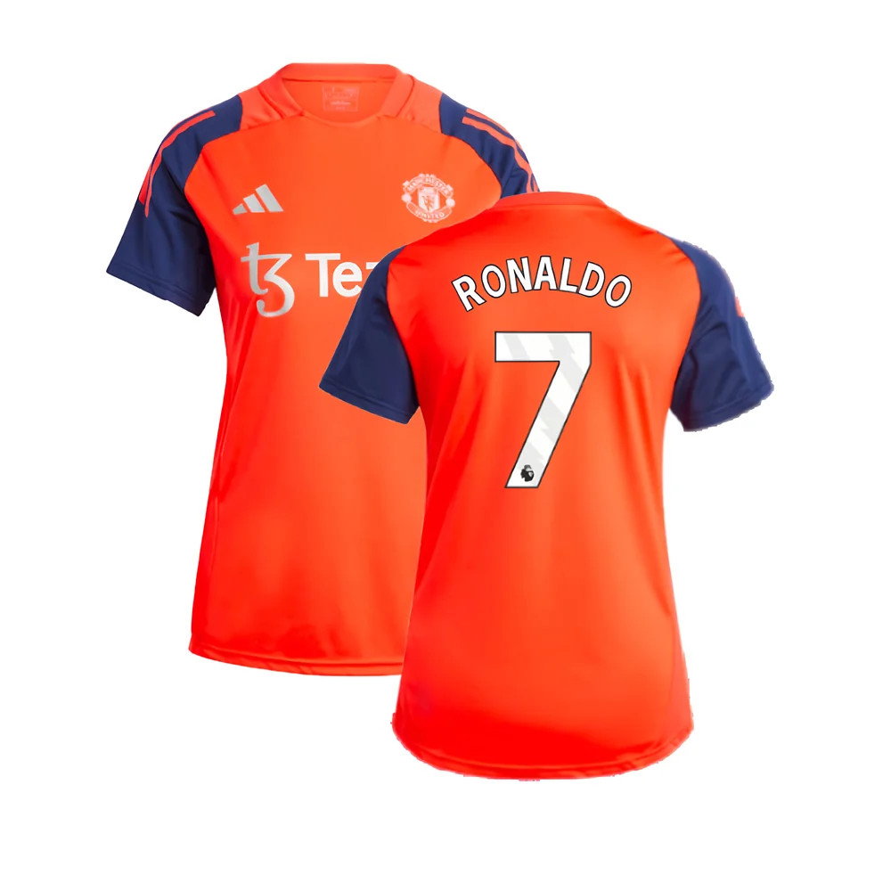 2024-2025 Man Utd Training Jersey (Red) - Womens (Ronaldo 7)_0