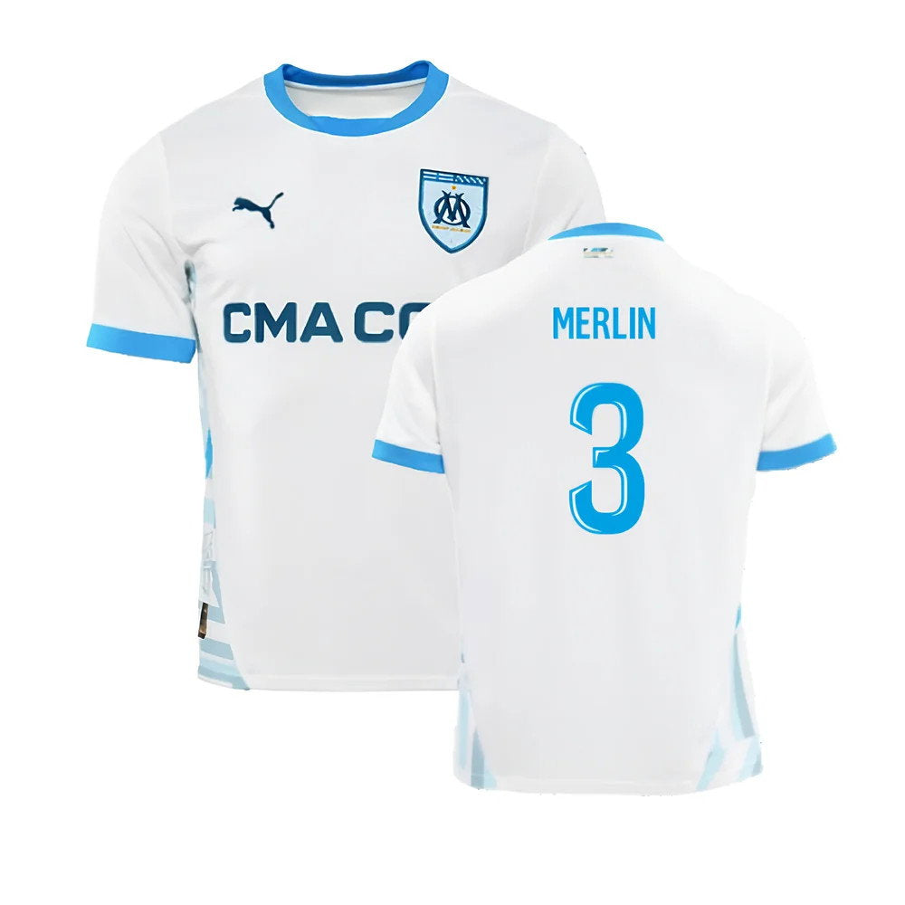2024-2025 Marseille Home Shirt (Merlin 3)_0
