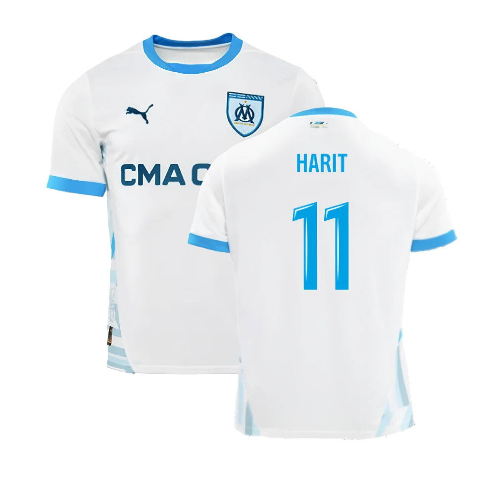 2024-2025 Marseille Home Shirt (Womens) (Harit 11)_0