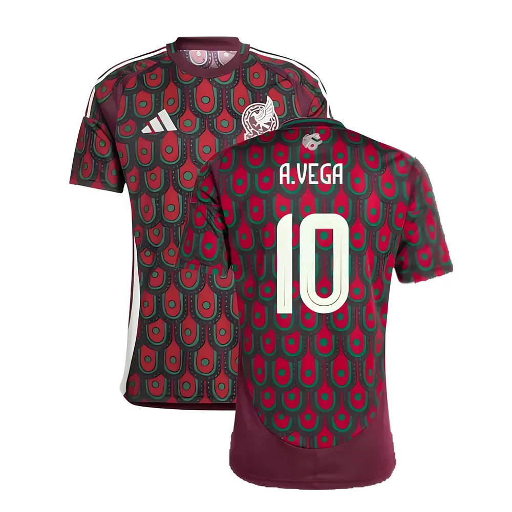 2024-2025 Mexico Home Shirt (A.VEGA 10)_0