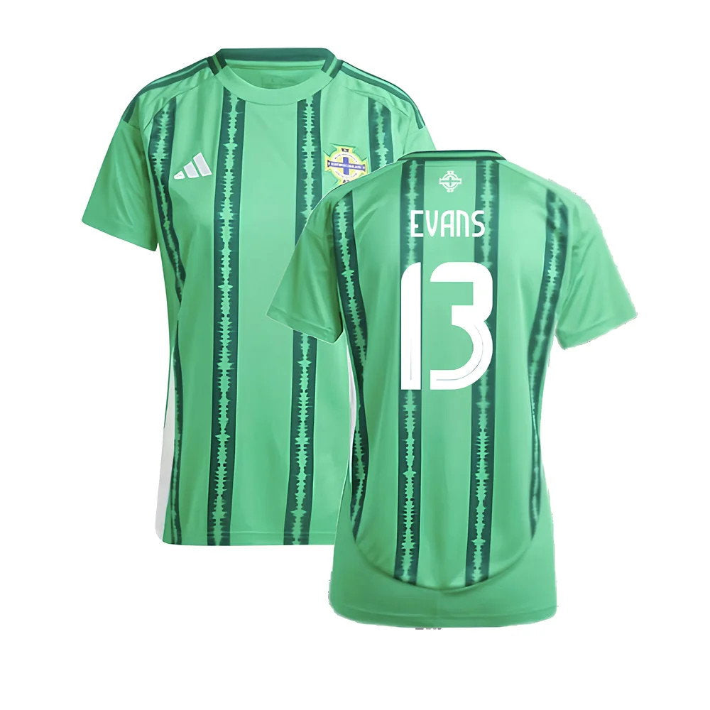 2024-2025 Northern Ireland Home Shirt - Womens (Evans 13)_0