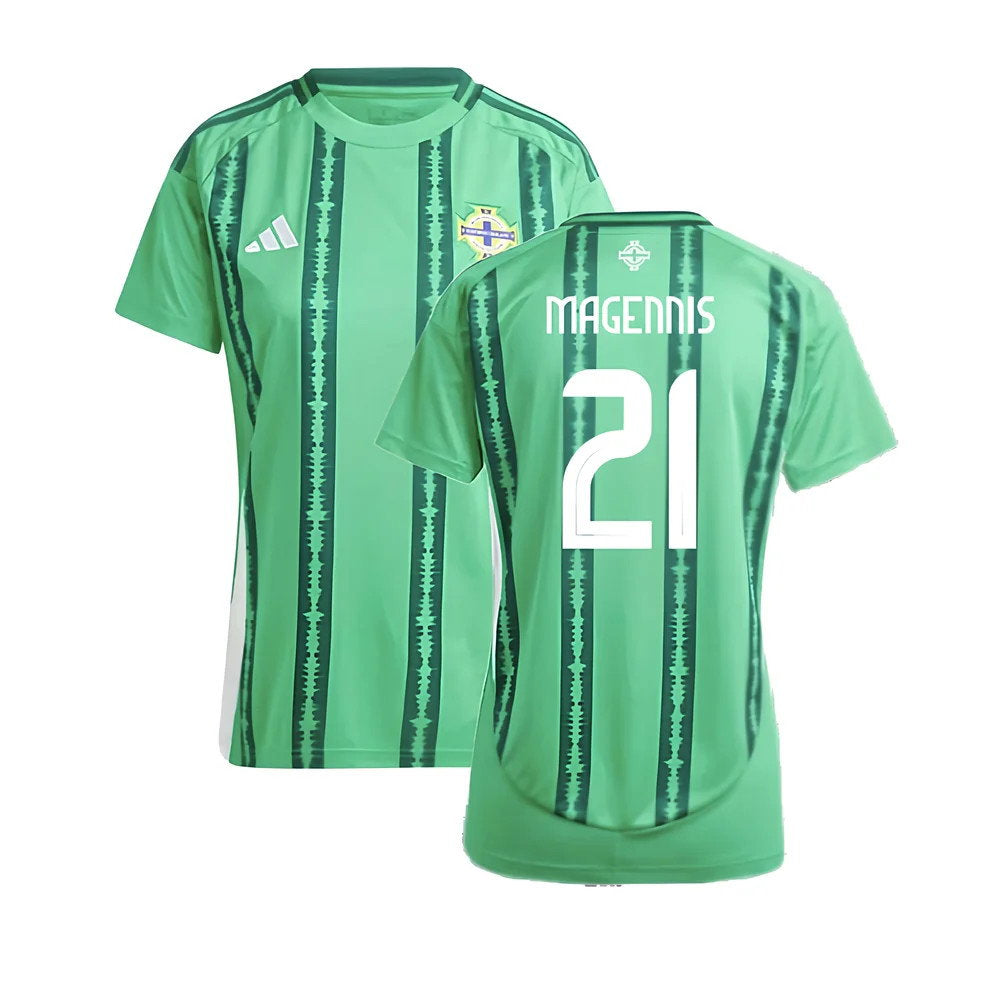 2024-2025 Northern Ireland Home Shirt - Womens (Magennis 21)_0