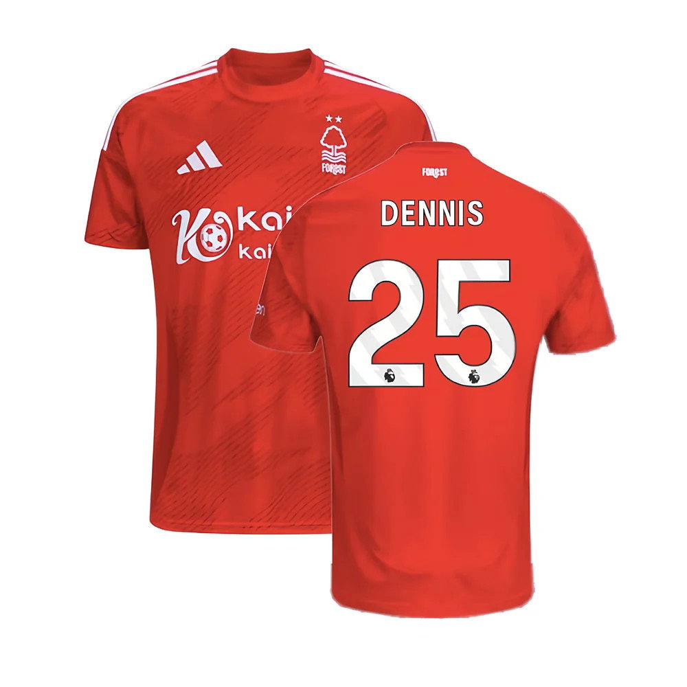 2024-2025 Nottingham Forest Home Shirt (Dennis 25)_0