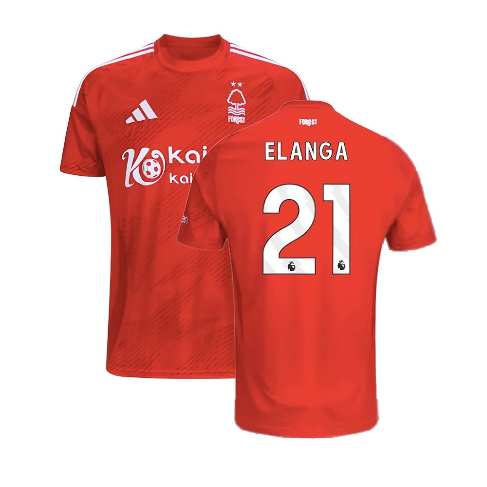 2024-2025 Nottingham Forest Home Shirt (Elanga 21)_0