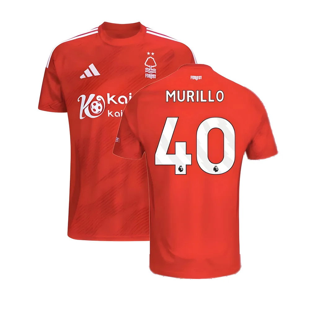 2024-2025 Nottingham Forest Home Shirt (Murillo 40)_0