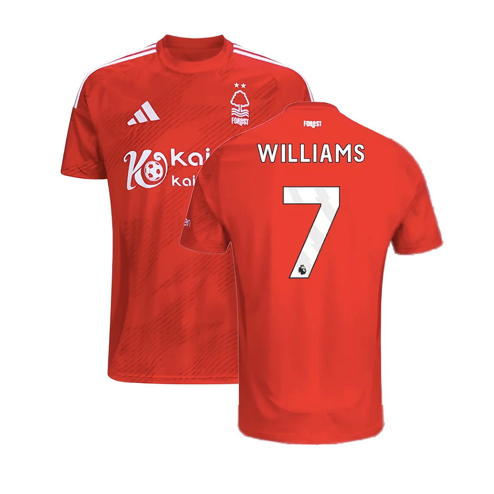 2024-2025 Nottingham Forest Home Shirt (Williams 7)_0