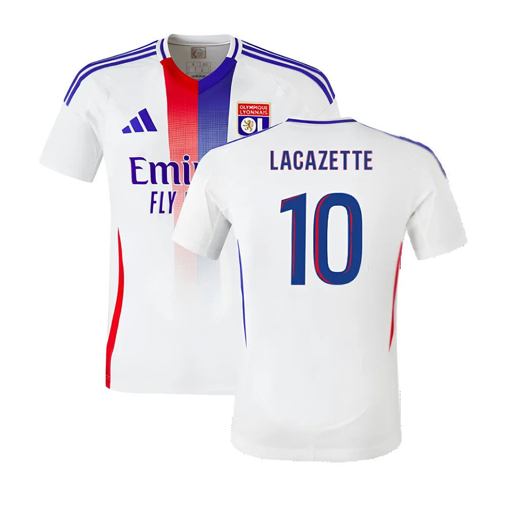 2024-2025 Olympique Lyon Home Shirt (Lacazette 10)_0