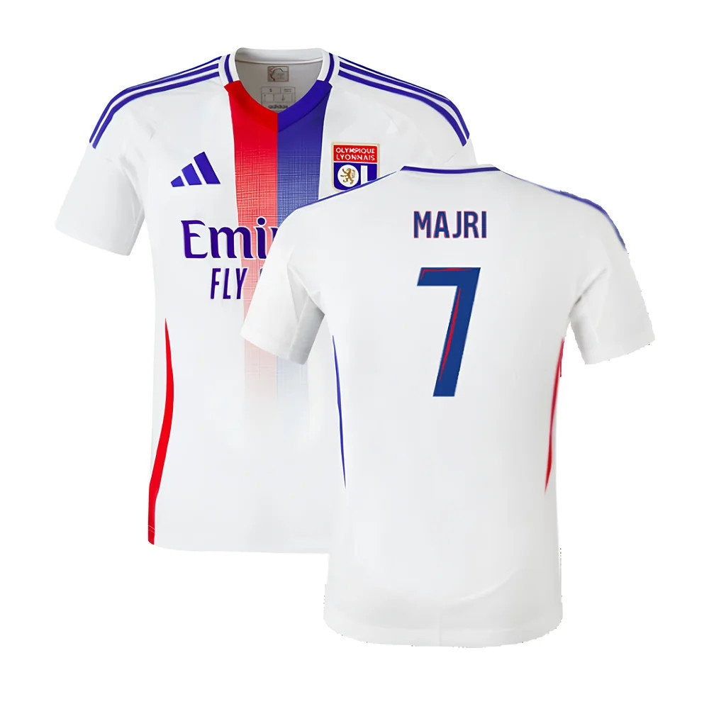 2024-2025 Olympique Lyon Home Shirt (Majri 7)_0