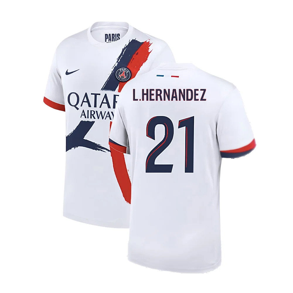 2024-2025 PSG Away Shirt (L.Hernandez 21)_0
