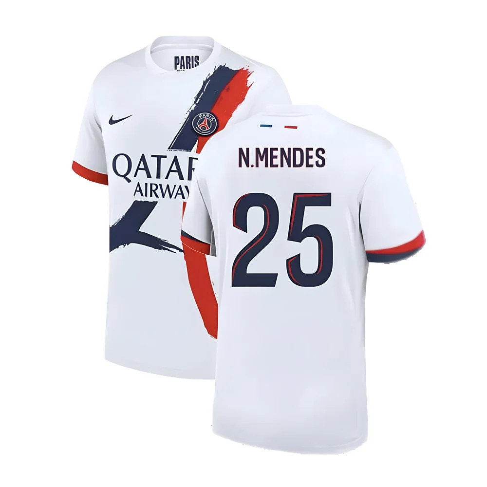 2024-2025 PSG Away Shirt (N.Mendes 25)_0